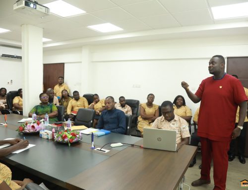 STAFF AND MANAGEMENT OF THE NATIONAL FOOD BUFFER STOCK COMPANY SENSITIZED ON THE RIGHT TO INFORMATION ACT 2019, (ACT 989)
