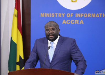 State of specified entities briefing at the Ministry of Information