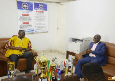 Buffer Stock CEO visits Mawuli School