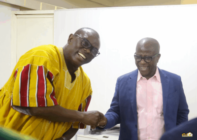 Buffer Stock CEO visits Mawuli School