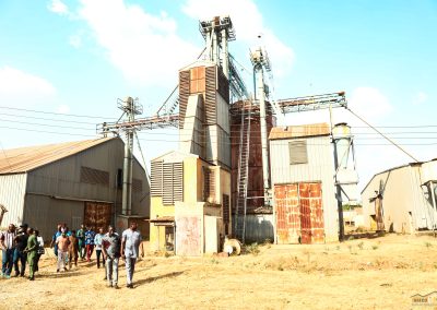 NAFCO Ceo visit to Ejura warehouse in the Ashanti region
