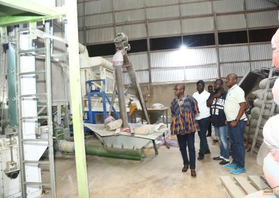 Visit to Yedent factory by the Ceo of NAFCO