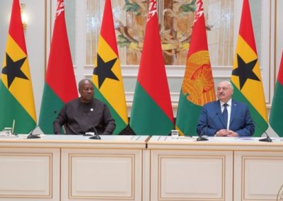 Mahama finalises deal for 1, 840 Agricultural equipment from Belarus