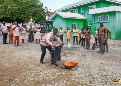 NAFCO staff  participating in a comprehensive fire safety training to strengthen emergency preparedness and promote a safer workplace.