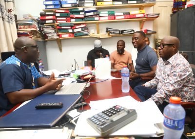 NAFCO CEO visits OLA Girls Senior High School