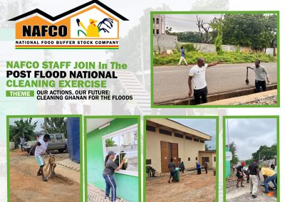 NAFCO Joins In The National General Cleaning Exercise