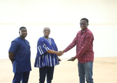 Handover of Warehouse by the Contractor at RedClay in Tamale